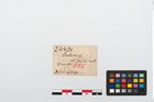 Etikett zu Bronzebrillenfibel (NHMW-PRAE-024425)